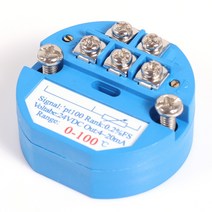 온도계 습도계 RTD PT100 온도 트랜스미터 센서 모듈 열 저항 4-20mA -50-100 150 0-50 200 300 400 500 도, 한개옵션1, 08 0-300 Celsuis