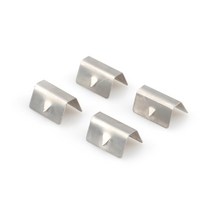 6pcs Heko G3 SNED 용 스테인레스 스틸 고정 클립 바람 비 디플렉터 채널 12pcs 자동차 액세서리 YC101529-SL, 01 4PCS