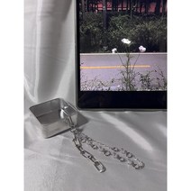 글로시한 투명 아크릴 열쇠고리 키링