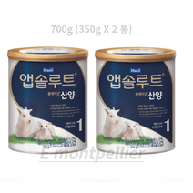 앱솔루트 프리미엄 산양분유 1단계, 700g, 30개