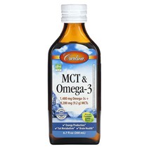 칼슨 MCT 오메가-3 레몬 라임 200ml, 5병