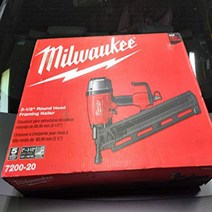Milwaukee Pneumatic 3-1/2 in. 21 Degree Full Round Head Framing Nailer, 1