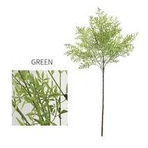 인테리어 인조 대나무 울타리 조화 나무 화분 밤부 갈대 조경 bamboo 인공 식물 벽 잎 방 장식 녹색 크리스마스 파티 홈 장식 branche 시뮬레이션 식물 분재, 초록