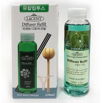 라센트 디퓨저 리필액 120ml, 유칼립투스