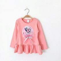 F/W 겨울왕국 레이스엘사 롱티셔츠 디즈니정품 공주롱티SW03