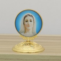 성모 마리아 상 천주교 카톨릭 성모상 펜던트 자동차 데스크탑 장식, SKU-24