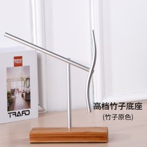 아이언맨 스윙잇스틱 무한 회전 진자 모빌 프리미엄 인테리어 공예품, N.대나무S봉(대나무원색)