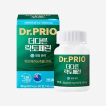 닥터프리오 더다른 락토페린 뉴질랜드 초유 단백질 유산균 효능 정 600mg x 60정 851327, 락토페린 1B/1개월