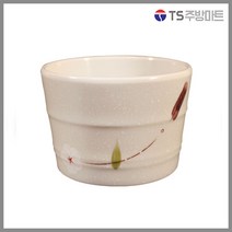 스노우플라워 - 모밀공기 (B521) - 공기 대접 국물기 (업소용그릇 멜라민그릇 예쁜그릇 식당접시 멜라민볼 멜라민찬기)