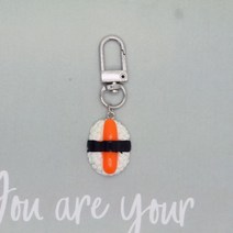 키링 여성을 위한 감자 튀김 스시 음식 키 체인 열쇠 고리 선물 패션 케이크 핫도그 자동차 가방 에어팟 상자 액세서리 1 개, Sushi regou shousi