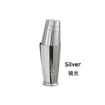 칵테일 세트 칵테일쉐이커 취미키트 미국 보스턴 셰이커 바 도구, Silver