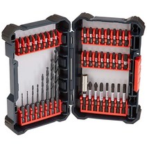 Bosch 임팩트 터프 드릴 드라이버 40피스 맞춤형 케이스 시스템 세트 (DDMS40), 40pc