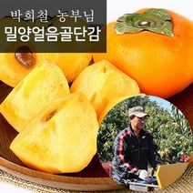 참다올 [참다올] 10.25부터 출고! 박희철농부의 GAP 밀양단감 대과10kg(41-46과)