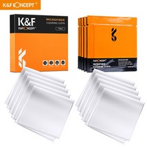 해외 K F Concept 10 팩 카메라 렌즈 안경 핸드폰 LCD 스크린 등 진공 포장 극세사 클리닝 천 진공청소