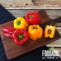 푸드에드 국내산 파프리카 red yellow, 4개입