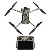 DJI 미니 3 프로 방수 스티커 드론 보호 필름 원격 데칼 풀 커버 스킨 DJI 미니 3 프로 드론 액세서리, DJI RC-07
