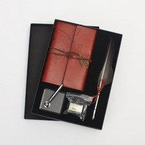 루아 퀼 깃털 만년필 세트 (그레이)만년필 만년필세트 만연필세트 잉크만년필 l, 본상품