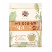 CJ 백설 브라운 자일로스 설탕 1kg, 6개