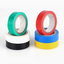 컬러 전기테이프 절연테이프 만능테이프 난연테이프, 흰색 1P