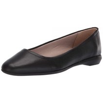 네추럴라이저 여성용 Alya 발레 플랫 블랙 가죽 6 202296, Black Leather