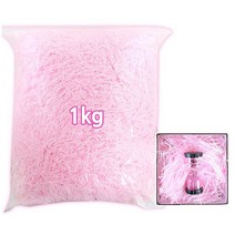 스타핑 부직포스타핑 종이스타핑 (국내산) 쵸핑지 오팔스타핑 포장완충재- 250g /1kg, 부직포스타핑1kg-핑크