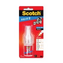 한국쓰리엠 3M스카치 순간접착제 트위스트타입 10g, 1개