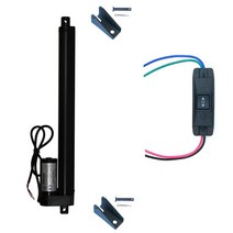 엑츄에이터 WindyNation 12V 선형 액추에이터 + 업다운 스위치 + 마운팅 브래킷 225lb 리프트, 30" 선형 액추에이터, 순간 스위치
