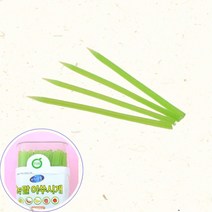 친환경 녹말 이쑤시개 요지 선적꽂이 과일 영업용 요리용
