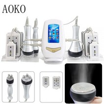 셀룰라이트 마사지기 고주파 AOKO-4 인 1 40K RF 지방 연소 기계 바디 쉐이핑 리포 체중 감소 미용 기기 주름 방지 마사지, UK PLUG