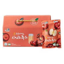 청송 사과즙 물타지않은 착즙100% 객주마실 사과주스 120ml, 20포