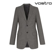 보스트로 by파크랜드 울혼방 하운드 투스 스트레치 수트 세트-M1SS1882_M1PN1882