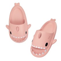 하우스 슬리퍼 Catroon 상어 슬라이드 여성 여름 샌들 남성 Clappers 플립 퍼 소프트 EVA 야외 홈 비치 신발