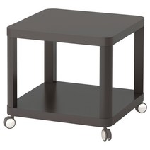 이케아 TINGBY 팅뷔 이동식 보조테이블 50x50 cm 테이블, 그레이 703.494.45