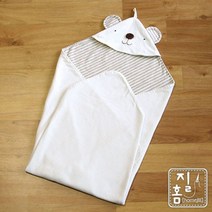 [천삼백케이] [홈질] (DIY KIT)곰얼굴 속싸개, 단품