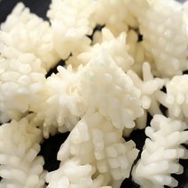 알짜푸드 무탈색 솔방울오징어 탱글 냉동 간편 손질 칼집 오징어 500g, 솔방울오징어 500g