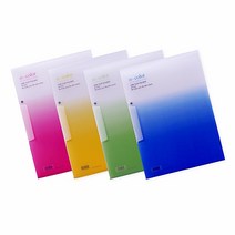 A3 A4 원클립 파일 홀더 화일, A4 원클립 파일 [노랑] Hc1097