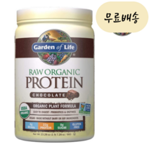 가든오브라이프 로우 초콜릿 오가닉 로 프로틴 초콜릿맛, 1개, 660g