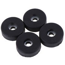 4pcs 내구성 블랙 38mm x 19mm 대형 케이스 스피커 캐비닛 고무 피트 댐퍼 패드 베이스, a7 30x10mm 4개