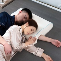 BEST 서로편한 커플 옆잠베개 메모리폼 왼팔 2인용 팔베개