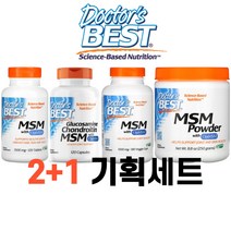 [2+1 기획] 닥터스베스트 MSM 식이유황 1500mg 120정, 03. MSM 1000mg 180베지캡슐