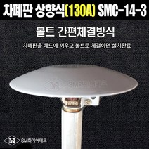 차폐판 상향식(130A) 철 회색 볼트체결형 SMC-14-3 디자인특허등록