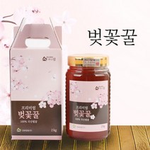 [강원양봉] 프리미엄 벚꽃꿀 2kg, 단품, 단품