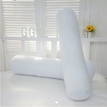 꿀몽 안아베개솜 사탕베개솜 사탕솜 캔디솜 베개솜 2인용베개솜 바디필로우솜, 화이트
