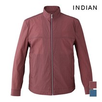 [INDIAN] 립조직 펀칭 배색 점퍼_MITCLVM3111