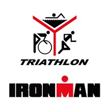 트라이애슬론 아이언맨 TRIATHLON IRONMAN 데칼, 1개, 선택-4레드(대)