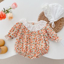 루라줌) 신생아 아기 유아 6개월 백일 돌아기 두돌 여자아이 여아 레이스 캄파눌라장미 롬퍼 슈트 보넷세트 바디슈트 우주복 돌복 외출복 북유럽풍 봄 돌선물 조카선물 백일선물 출산선물