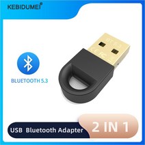 Usb 블루투스 어댑터 5.3 무선 수신기 동글 드라이브 Pc 노트북 스피커 Windows11/10/8.1 용 Aptx, 01 BT 5.3