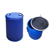 플라스틱 드럼통 200L PVC 공드럼통, 플라스틱 드럼통 200L/새제품(마개형 뚜껑), 1개
