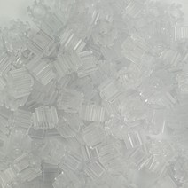 디폼블럭 10mm 퍼즐블럭 투명색 300개