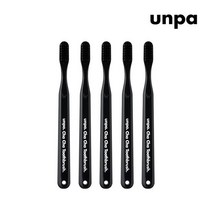 언파 [슬림모] 언파 차차칫솔 블랙 x5)_U, 단일옵션